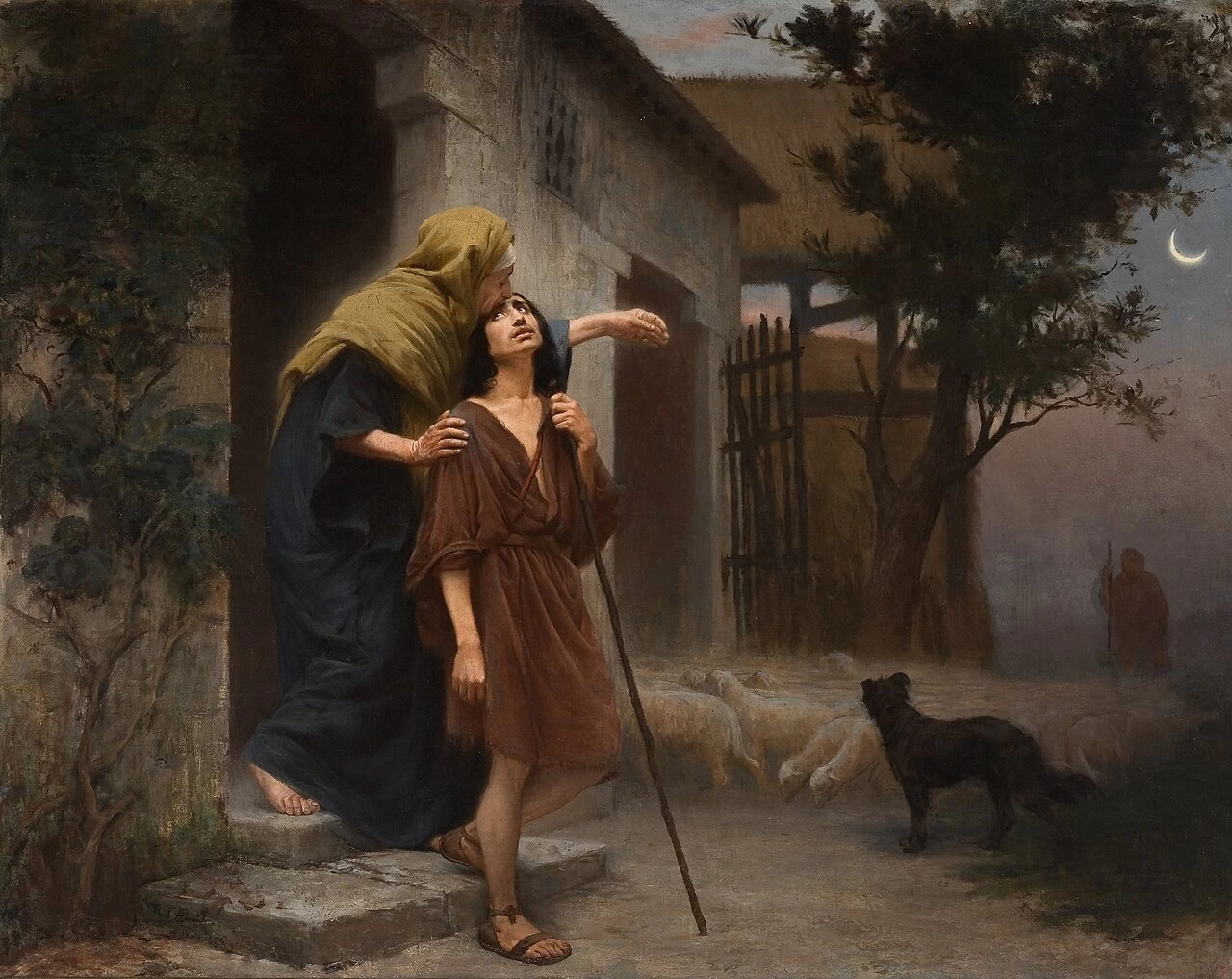 La partenza di Giacobbe, 1884 - Museo Nazionale di Belle Arti, Rio de Janeiro
